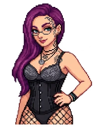 Pixel-art Neaura Nightsong